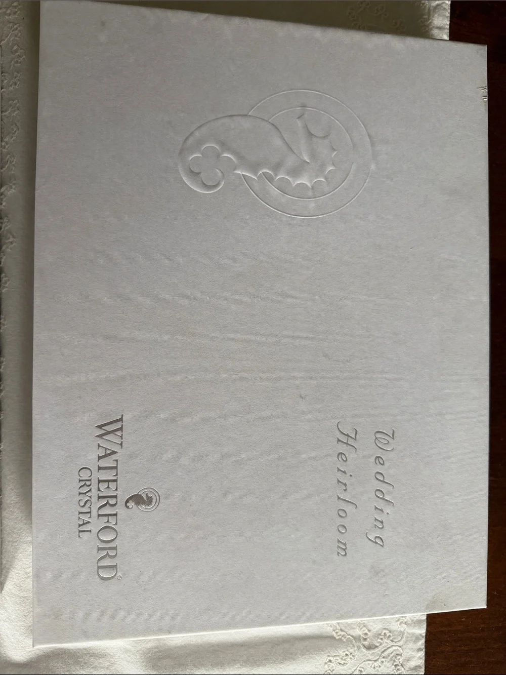 Waterford Crystal Clear Double Photo Frame with Cut-Crystal Border. Brand new.